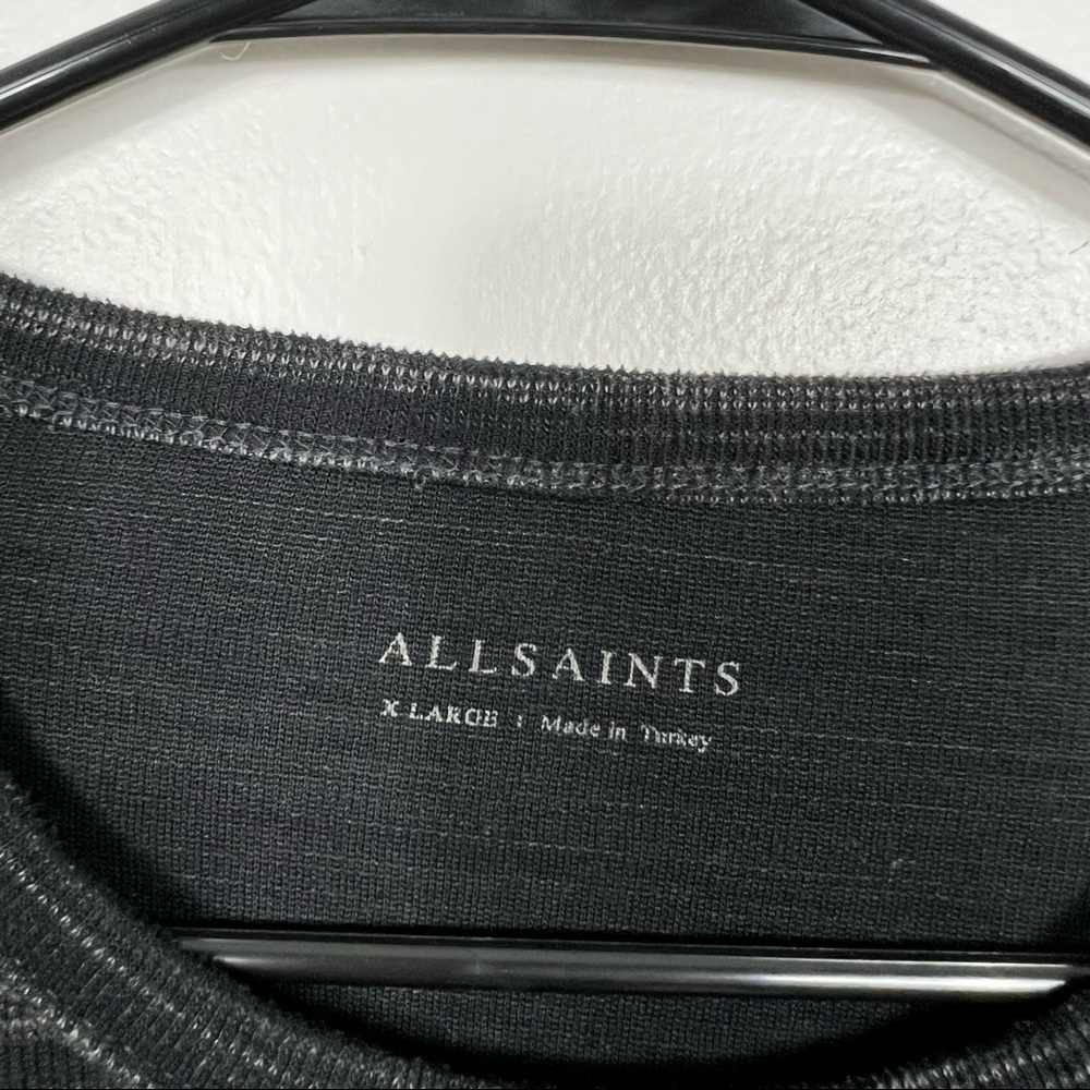 AllSaints Garnet Crew T-Shirt size extra large - Picture 3 of 6